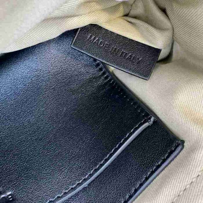 BURBERRY ショルダーバッグ コットンブレンド メンズ 25×16×8cm
