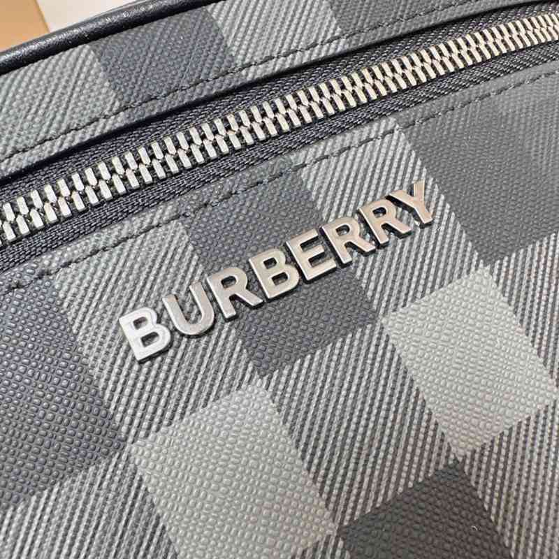 BURBERRY バーチバーン チェック ウエストバッグ メンズ 37.5×17×8cm