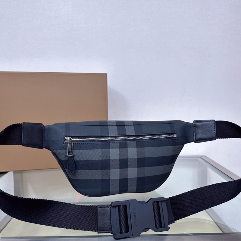 BURBERRY バーチバーン チェック ウエストバッグ メンズ 37.5×17×8cm