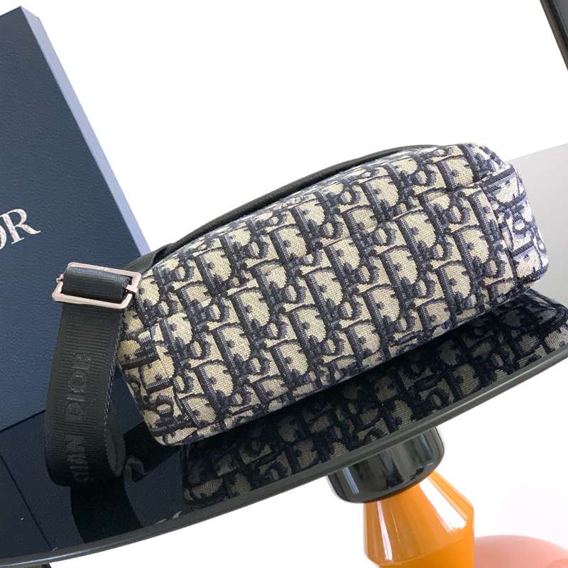 DIOR ライダー ソフト ショルダーバッグ オブリーク メンズ 25×22×9cm