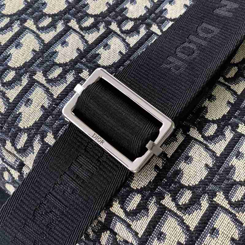 DIOR ライダー ソフト ショルダーバッグ オブリーク メンズ 25×22×9cm