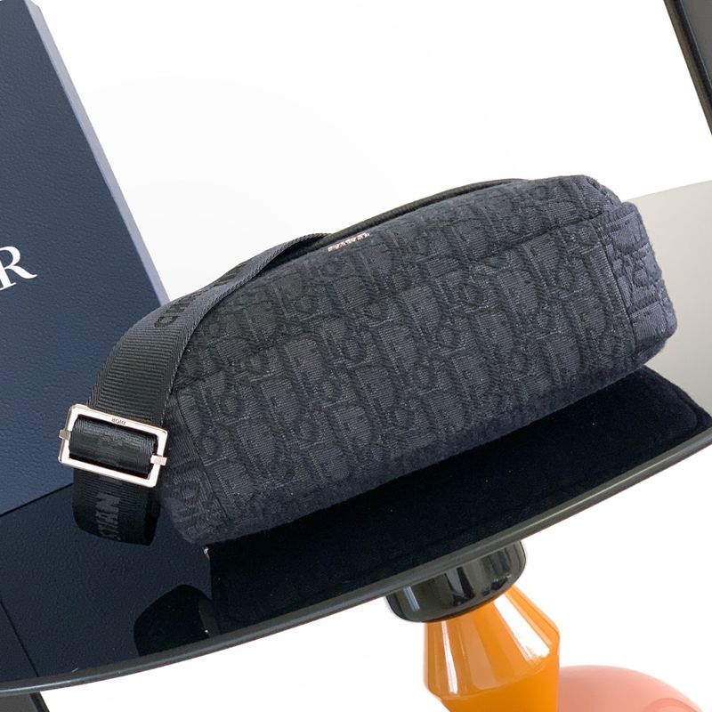 DIOR ライダー ソフト ショルダーバッグ オブリーク メンズ 25×22×9cm