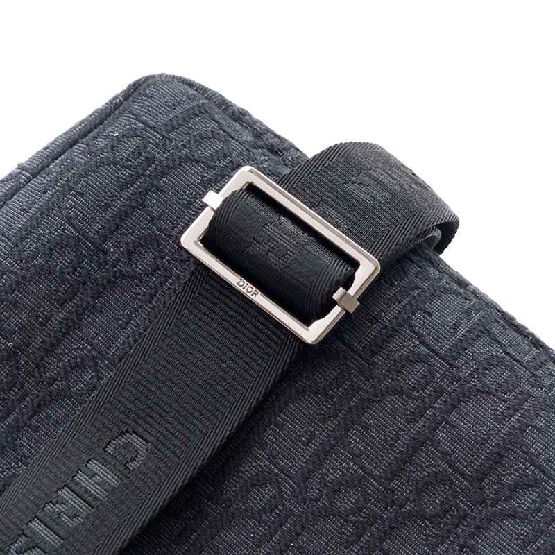 DIOR ライダー ソフト ショルダーバッグ オブリーク メンズ 25×22×9cm