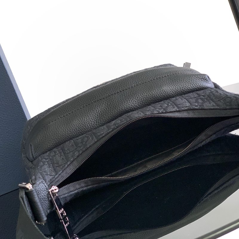 DIOR ライダー ソフト ショルダーバッグ オブリーク メンズ 25×22×9cm