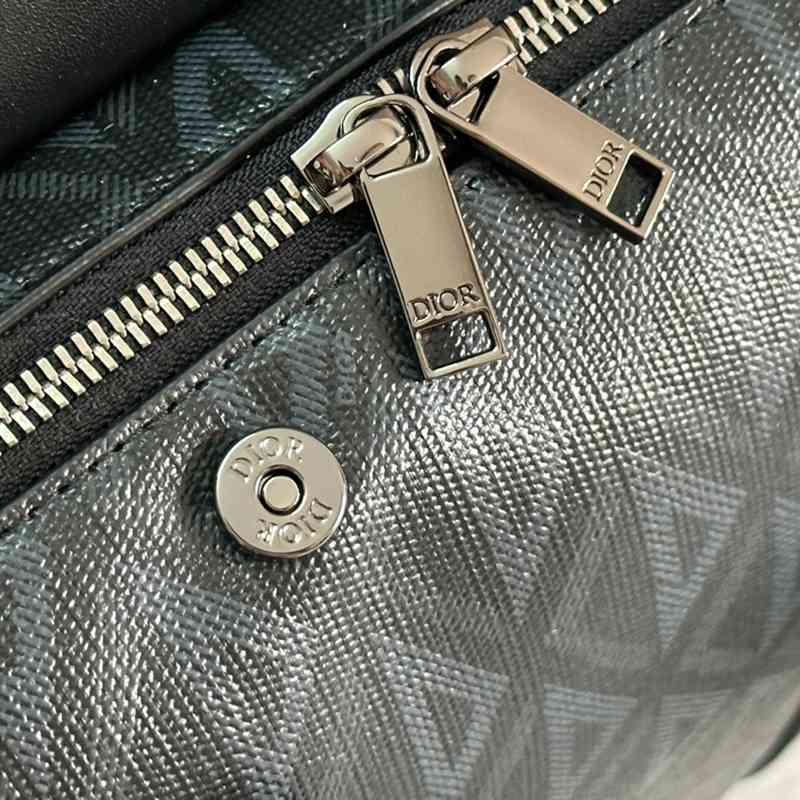 DIOR ブリーフケース リンゴット CDダイヤモンド キャンバス メンズ 35×27×6cm