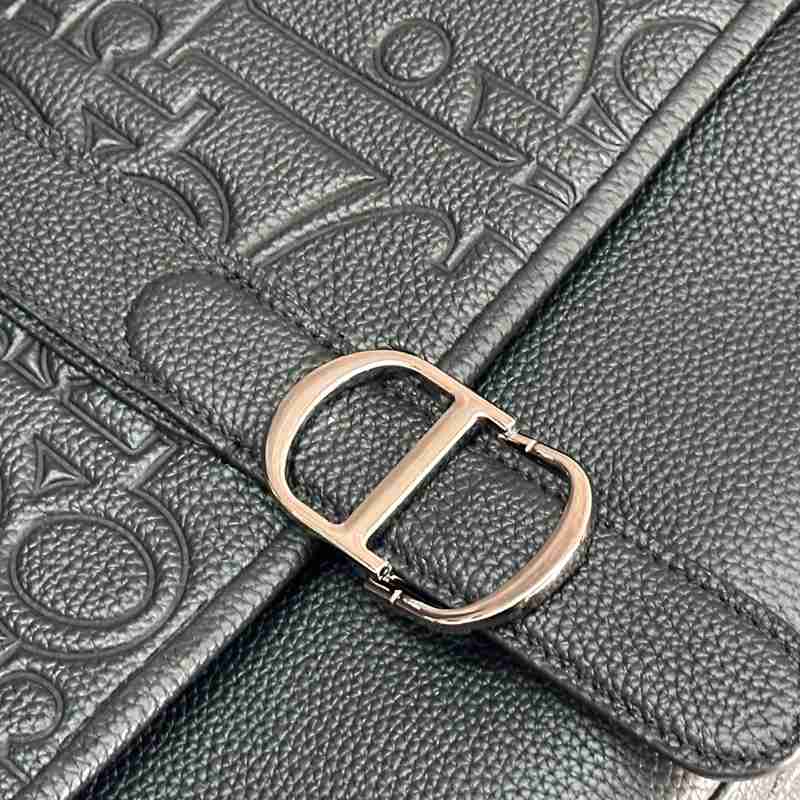DIOR デイリー メッセンジャーバッグ ディオールグラヴィティ レザー メンズ 31×25×13cm