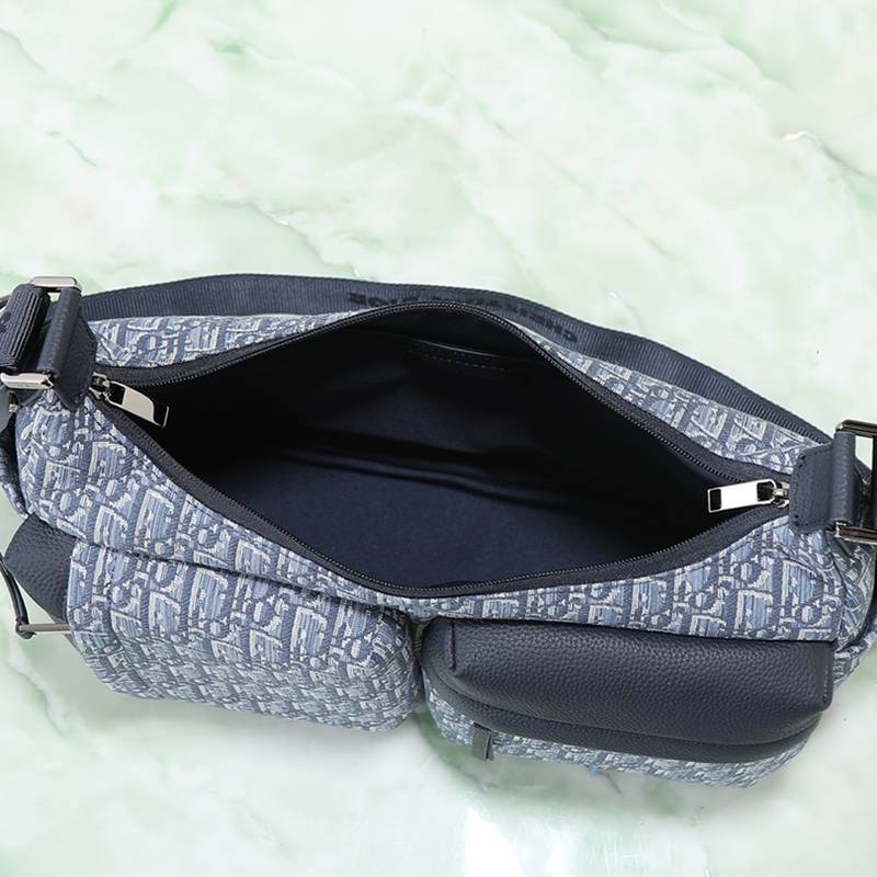 DIOR ライダー ソフト ショルダーバッグ オブリーク メンズ 36×30.5×14.5cm