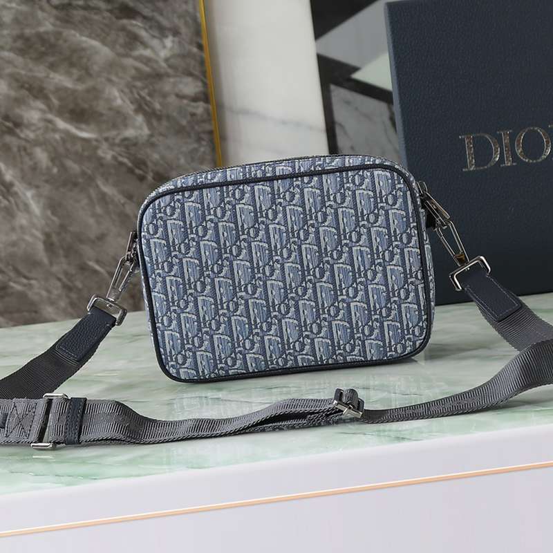 DIOR サドル スリーインワン ショルダーバッグ オブリーク メンズ 23×16×6cm