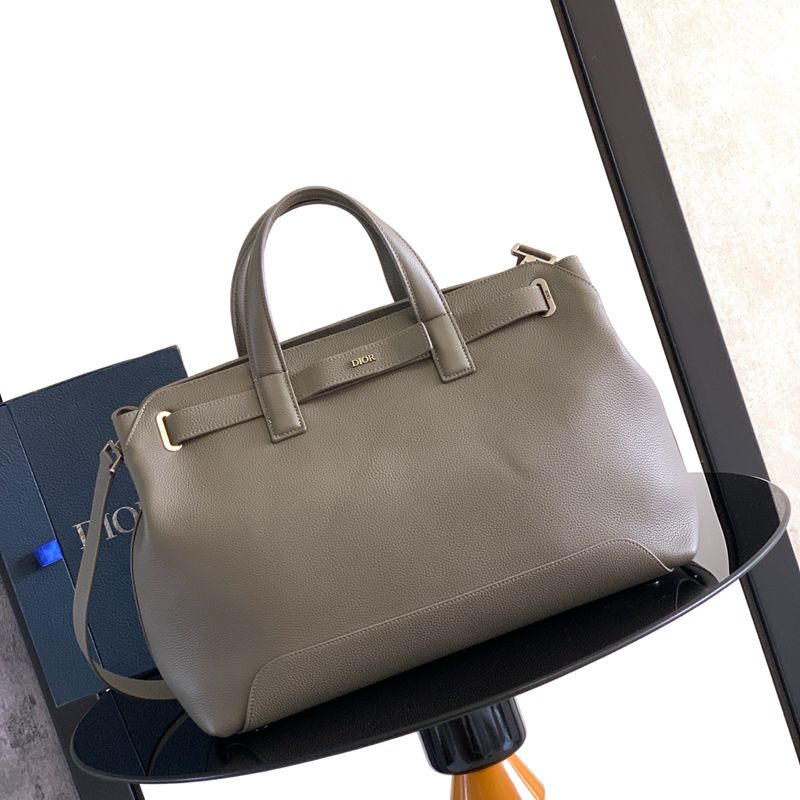 DIOR ノルマンディー トートバッグ カーフレザー メンズ 42×27.5×17cm
