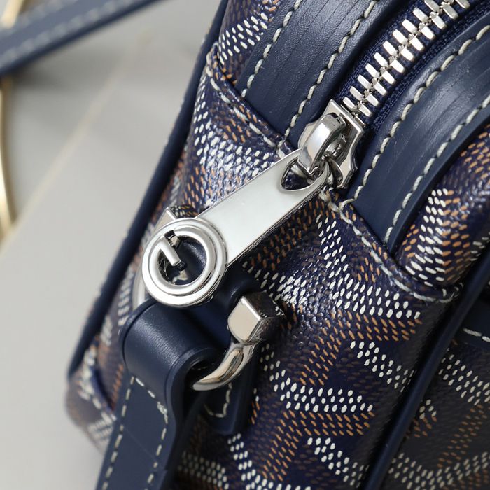GOYARD カメラバッグ カーフレザー メンズ 22.5×13×7cm