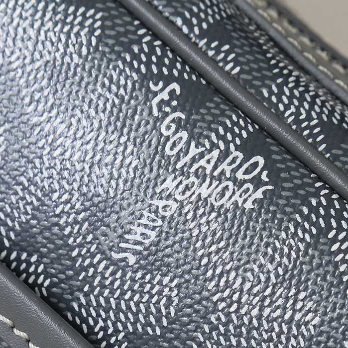 GOYARD カメラバッグ カーフレザー メンズ 22.5×13×7cm