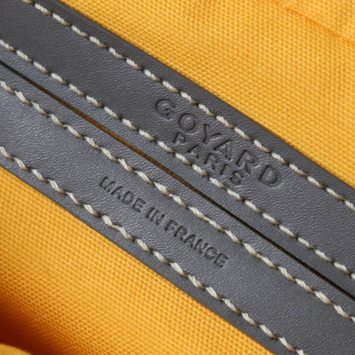GOYARD カメラバッグ カーフレザー メンズ 22.5×13×7cm