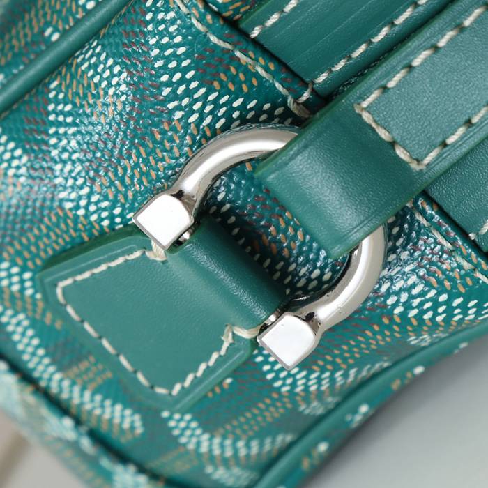 GOYARD カメラバッグ カーフレザー メンズ 22.5×13×7cm