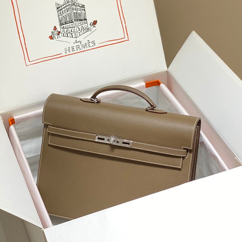 HERMES ケリー ブリーフケース メンズ 38×28×10cm HERMES ケリー ブリーフケース メンズ 38×28×10cm