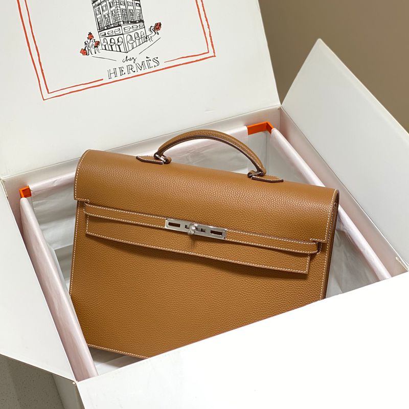 HERMES ケリー ブリーフケース メンズ 38×28×10cm HERMES ケリー ブリーフケース メンズ 38×28×10cm