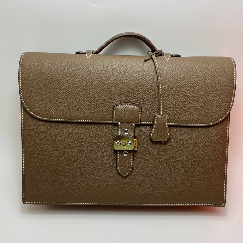 HERMES サックアデペッシュ ブリーフケース メンズ 39×28×9cm HERMES サックアデペッシュ ブリーフケース メンズ 39×28×9cm