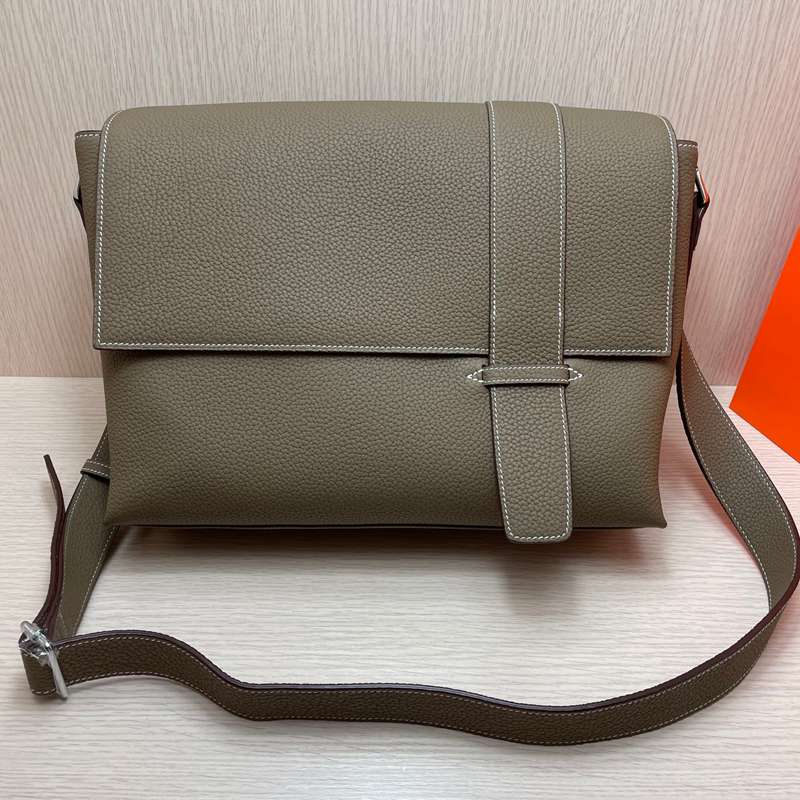 HERMES アルフレッド メッセンジャーバッグ ユニセックス 34×28×10cm HERMES アルフレッド メッセンジャーバッグ ユニセックス 34×28×10cm