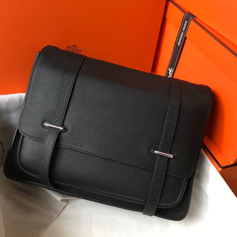 HERMES スティーブン ショルダーバッグ メンズ 30×25×10cm HERMES スティーブン ショルダーバッグ メンズ 30×25×10cm