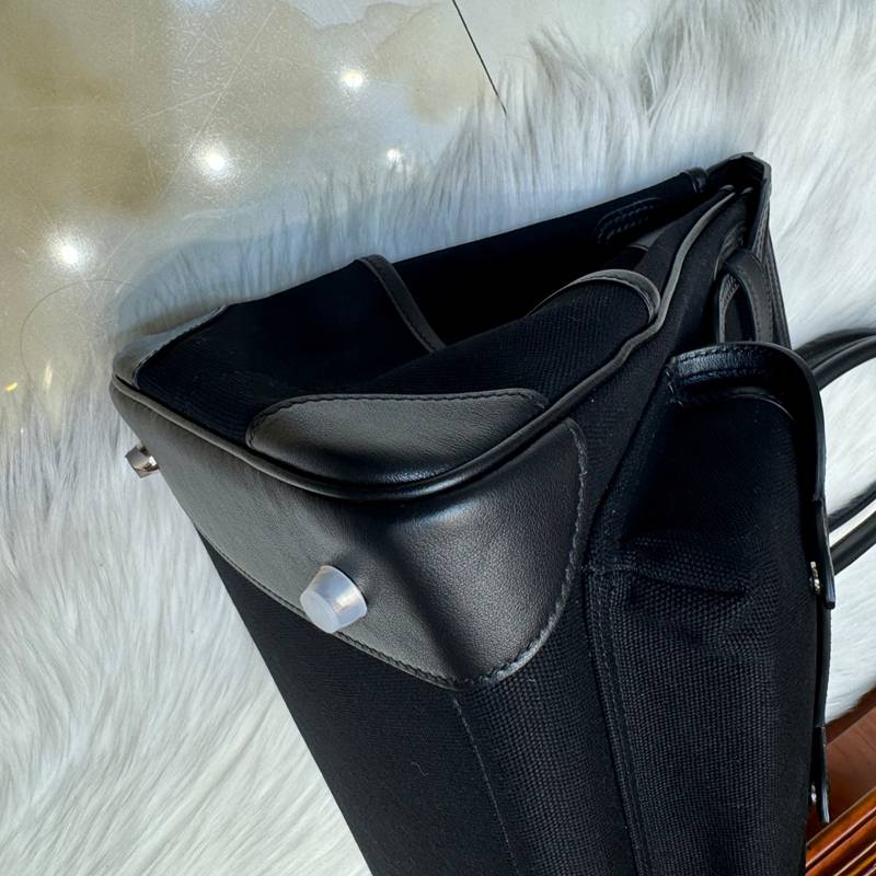 HERMES バーキン 35 カーゴ キャンバス×スウィフト レディース 35×25×18cm