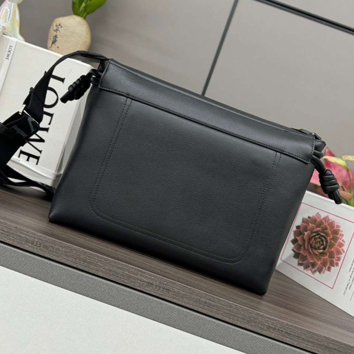 LOEWE フラメンコ サッチェル カーフレザー ユニセックス 20×13×6cm
