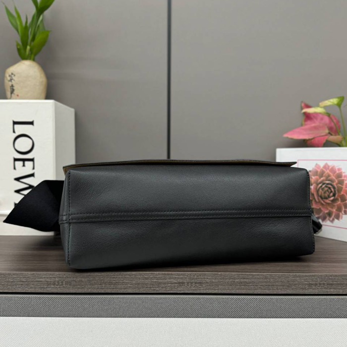 LOEWE フラメンコ サッチェル カーフレザー ユニセックス 20×13×6cm