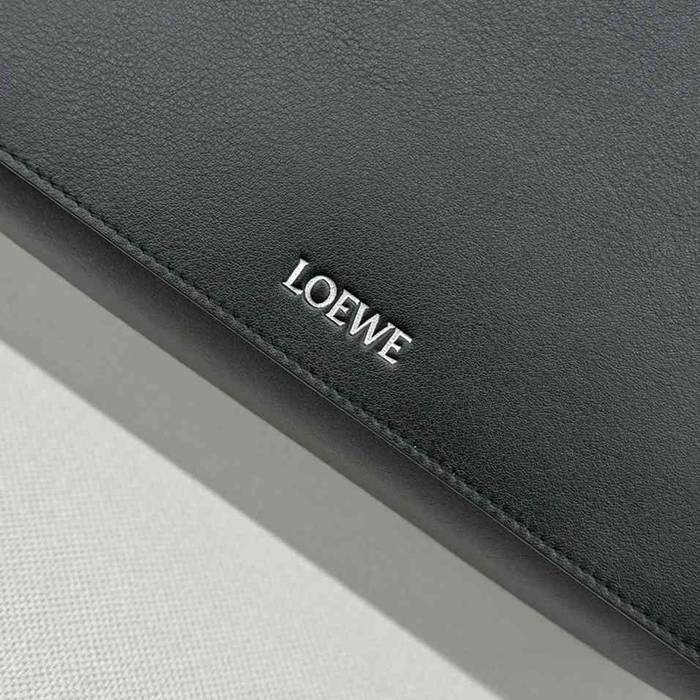 LOEWE フラメンコ サッチェル カーフレザー ユニセックス 20×13×6cm