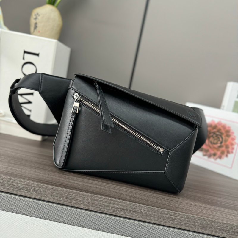 LOEWE パズル ウエストバッグ スモール メンズ 17×12×6cm