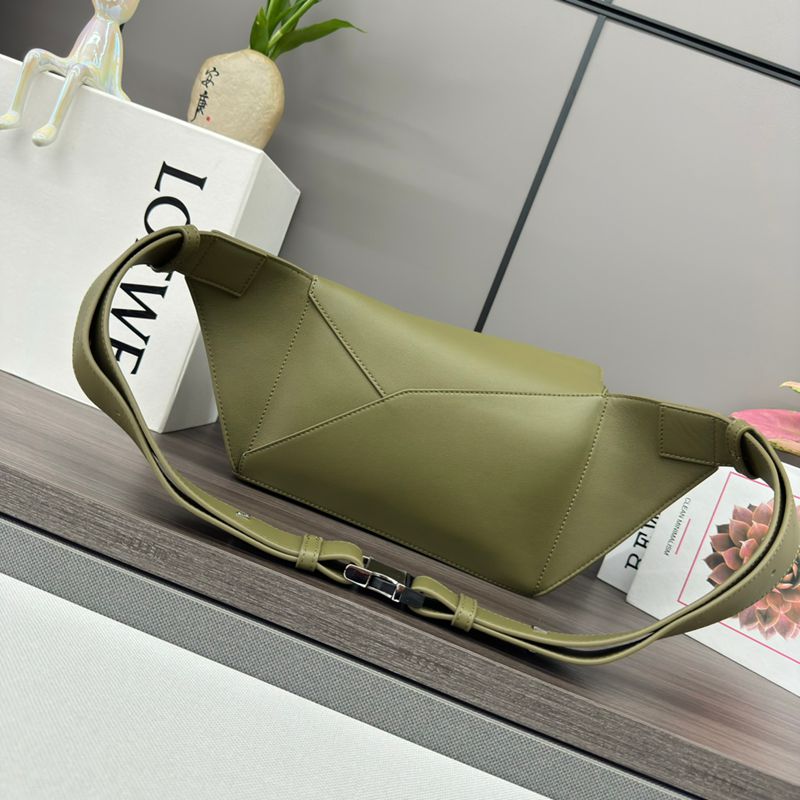 LOEWE パズル ウエストバッグ スモール メンズ 17×12×6cm