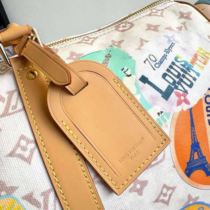 LOUIS VUITTON キープオール バンドリエール 45 モノグラムデューン メンズ 45×27×20cm