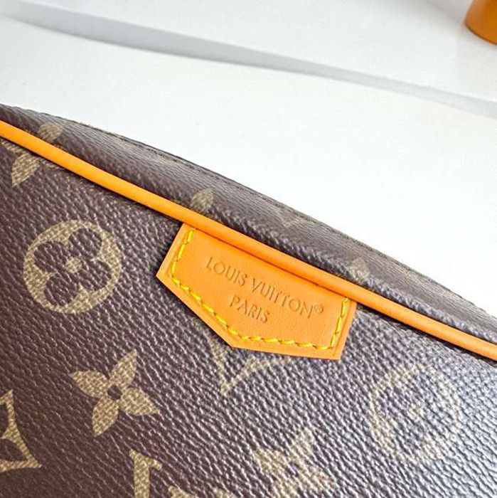 LOUIS VUITTON トロカデロ ミニ モノグラム キャンバス ショルダーバッグ メンズ 20×13×6.5cm