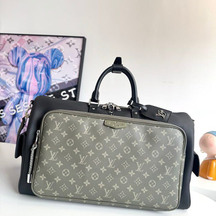 LOUIS VUITTON キープオール バンドリエール 50 LVパーク レザー メンズ 50×29×23cm LOUIS VUITTON キープオール バンドリエール 50 LVパーク レザー メンズ 50×29×23cm