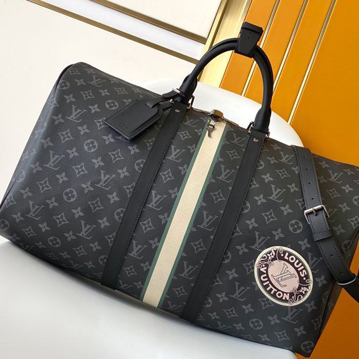 LOUIS VUITTON キープオール バンドリエール 50 モノグラムエクリプス メンズ 50×29×23cm LOUIS VUITTON キープオール バンドリエール 50 モノグラムエクリプス メンズ 50×29×23cm