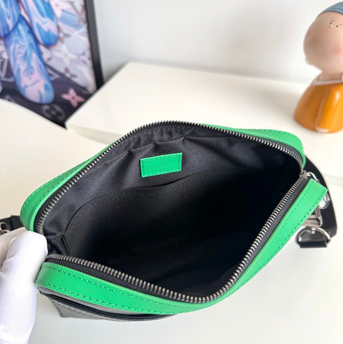 LOUIS VUITTON トリオ メッセンジャーバッグ モノグラムエクリプス メンズ 25×18.5×7cm