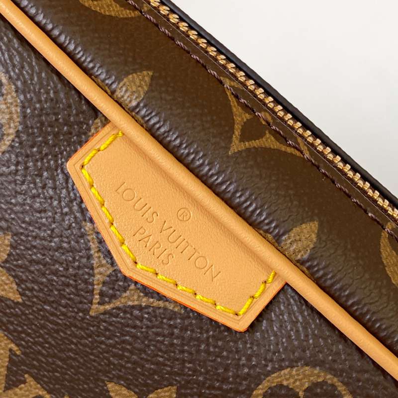 LOUIS VUITTON トロカデロ ミニ モノグラム キャンバス ショルダーバッグ メンズ 20×13×6.5cm