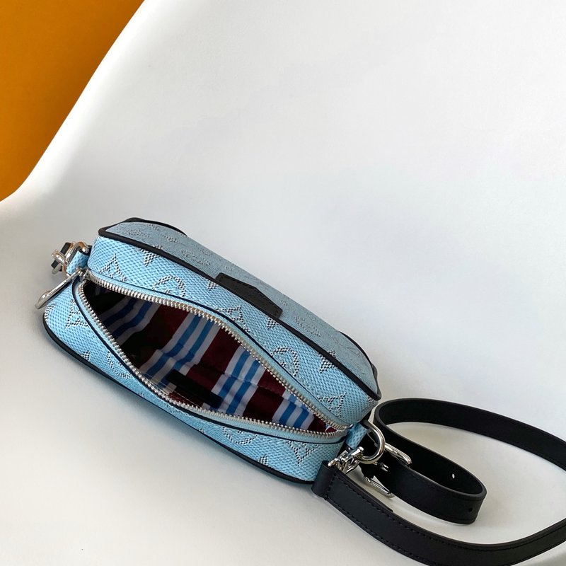 LOUIS VUITTON トロカデロ ミニ モノグラム キャンバス ショルダーバッグ メンズ 20×13×6.5cm