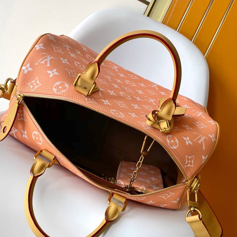 LOUIS VUITTON スピーディ P9 バンドリエール 40 カーフレザー メンズ 40×26×23cm