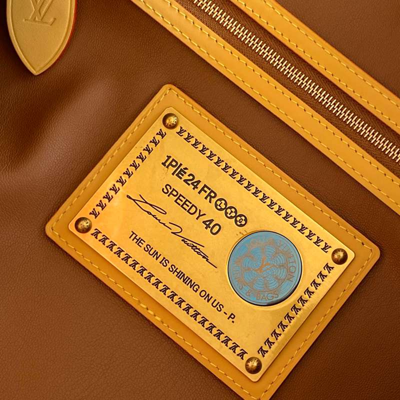 LOUIS VUITTON スピーディ P9 バンドリエール 40 カーフレザー メンズ 40×26×23cm