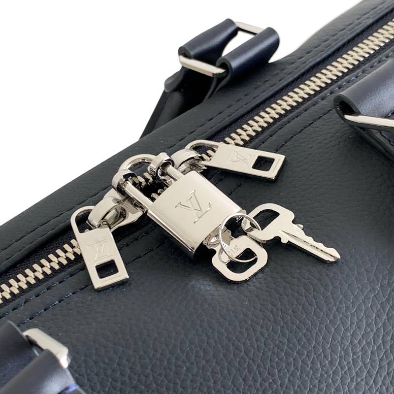 LOUIS VUITTON キープオール 50 LVアエログラム レザー メンズ 50×29×23cm