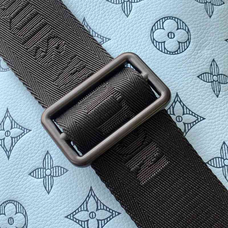 LOUIS VUITTON ラッシュ ウエストバッグ モノグラムシャドウ レザー メンズ 30×15×8cm