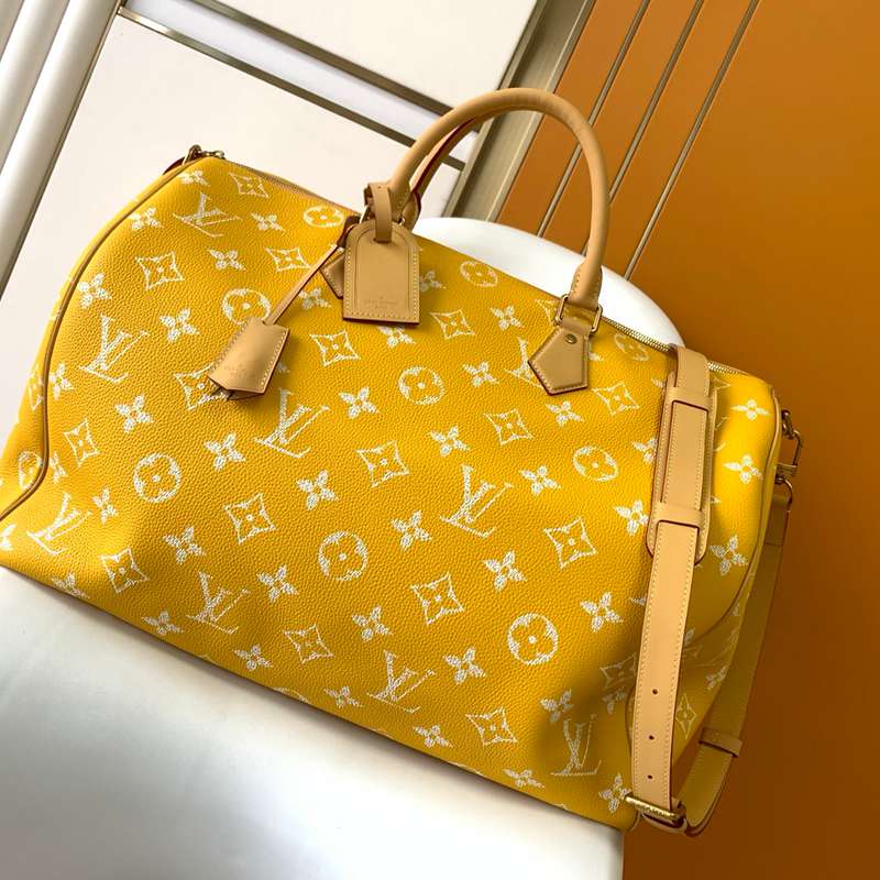 LOUIS VUITTON スピーディ P9 バンドリエール 50 カーフレザー メンズ 50×32×29cm