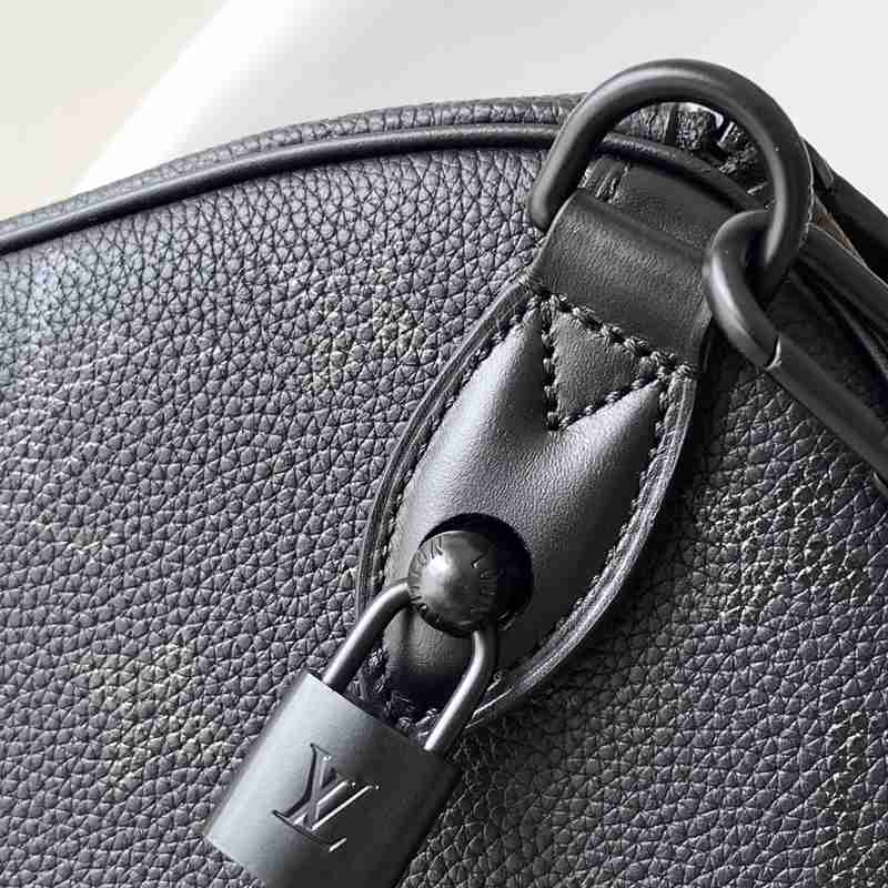 LOUIS VUITTON スピーディ P9 バンドリエール 40 カーフレザー メンズ 40×26×23cm