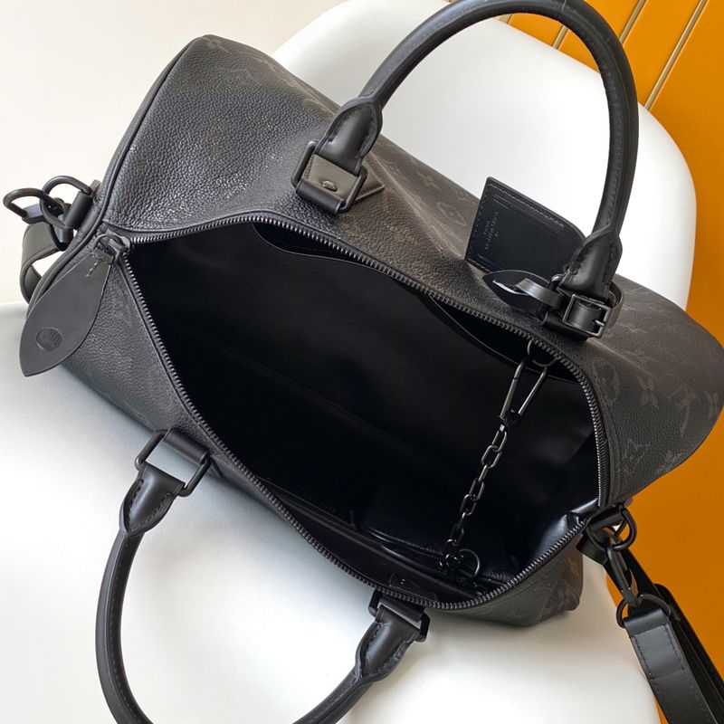 LOUIS VUITTON スピーディ P9 バンドリエール 40 カーフレザー メンズ 40×26×23cm