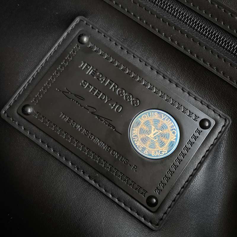 LOUIS VUITTON スピーディ P9 バンドリエール 40 カーフレザー メンズ 40×26×23cm