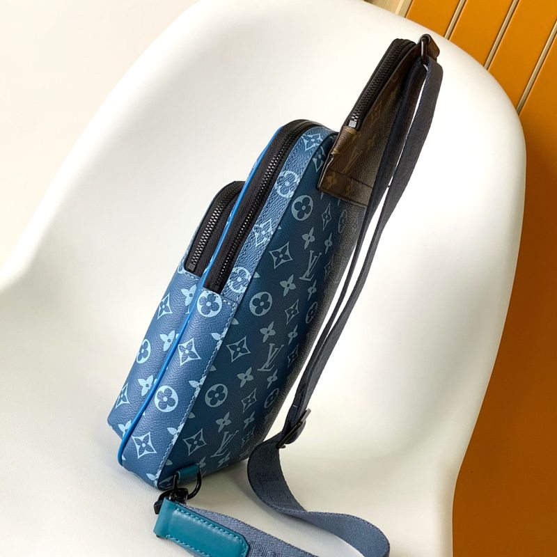 LOUIS VUITTON アベニュー スリングバッグ モノグラムマカサル メンズ 31×20×7cm
