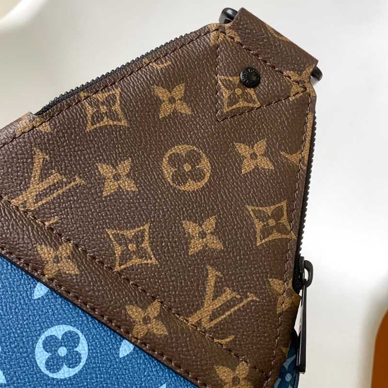 LOUIS VUITTON アベニュー スリングバッグ モノグラムマカサル メンズ 31×20×7cm
