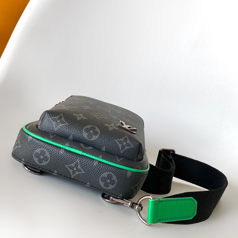 LOUIS VUITTON アベニュー スリングバッグ モノグラムエクリプス メンズ 33×16×5.7cm