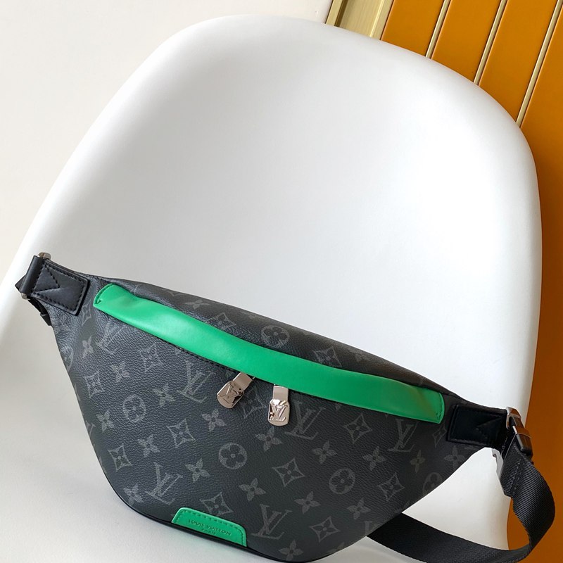 LOUIS VUITTON ディスカバリー ウエストバッグ モノグラムエクリプス メンズ 44×15×9cm