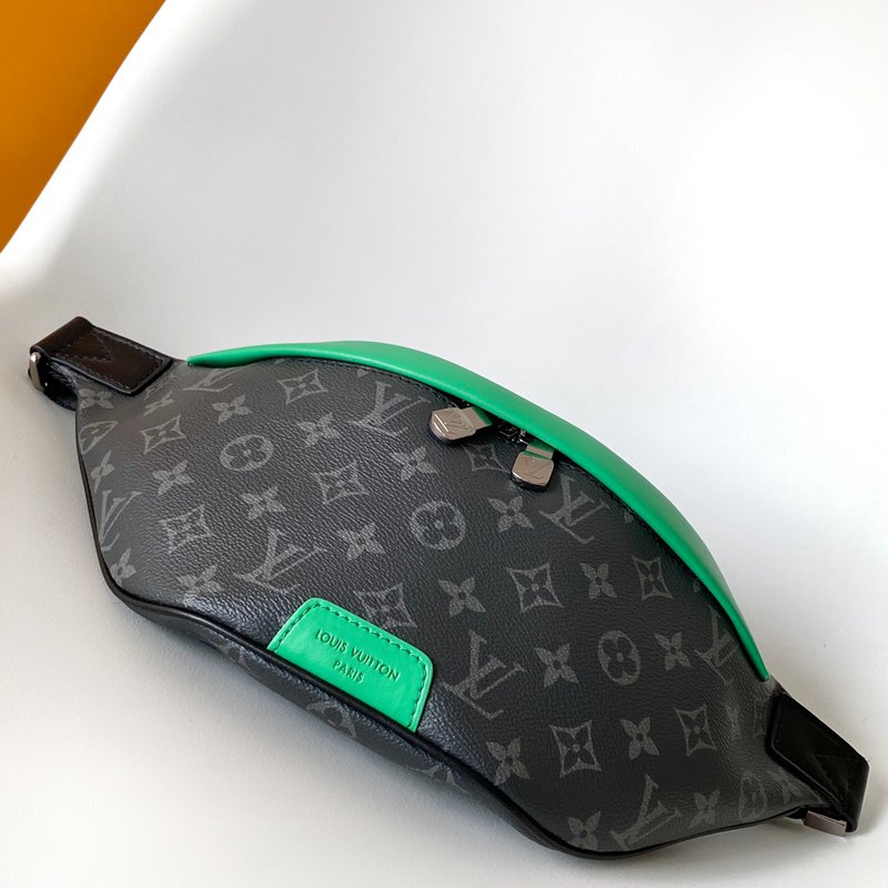 LOUIS VUITTON ディスカバリー ウエストバッグ モノグラムエクリプス メンズ 44×15×9cm