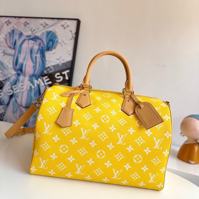 LOUIS VUITTON スピーディ P9 バンドリエール 40 モノグラムレザー メンズ 40×26×23cm LOUIS VUITTON スピーディ P9 バンドリエール 40 モノグラムレザー メンズ 40×26×23cm