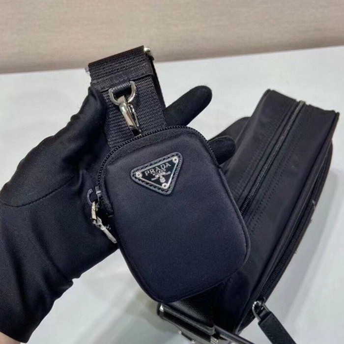 PRADA スリーインワン ショルダーバッグ ユニセックス 23×15×7cm
